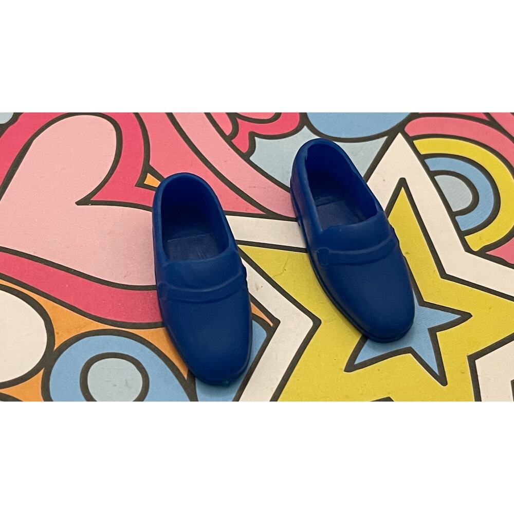 Mattel Vintage Barbie Ken Doll Navy Blue shoes